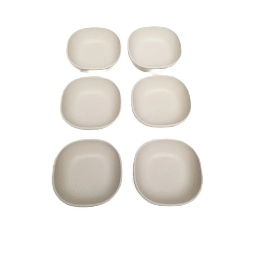 Small Cream Bowls Set of 6 Sauce Dip Prep Dishes 3.5 Inch